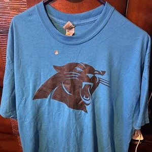 Carolina panthers tee shirt xl